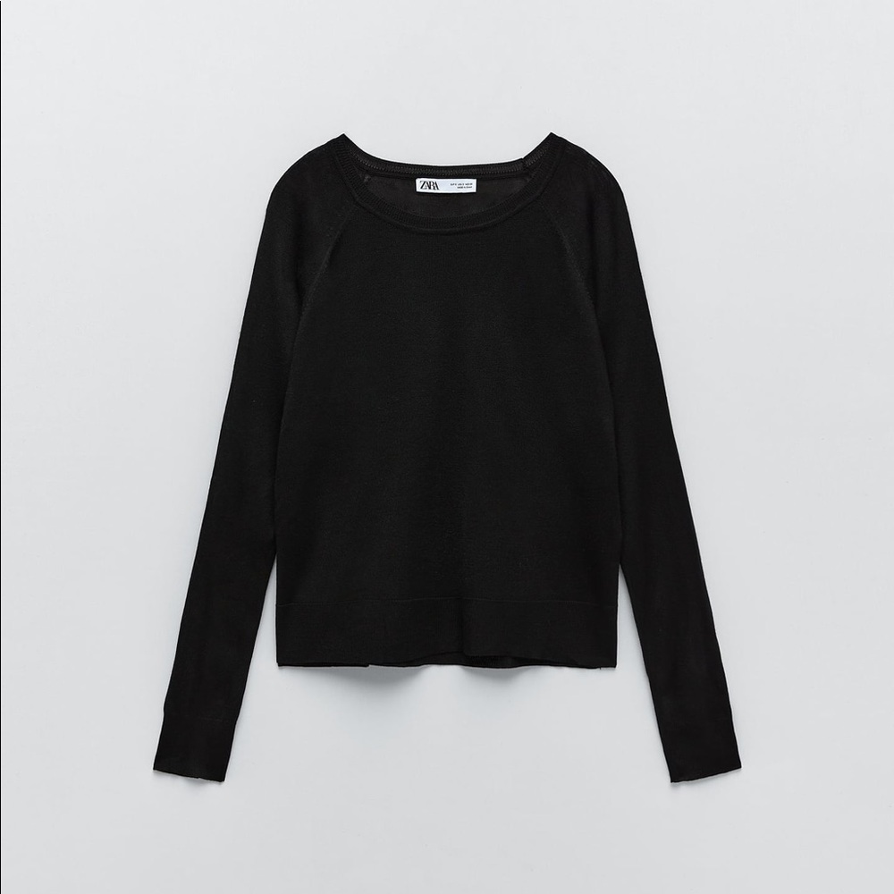 NWT: ZARA Basic Knit Sweater